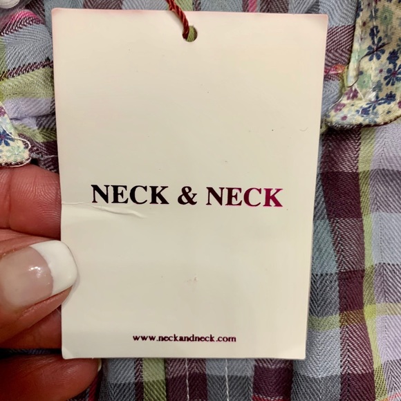 Neck & Neck Girls Button Down Shirt - Picture 9 of 11